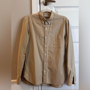 MUJI Casual Heavy Cotton Button-Down Shirt